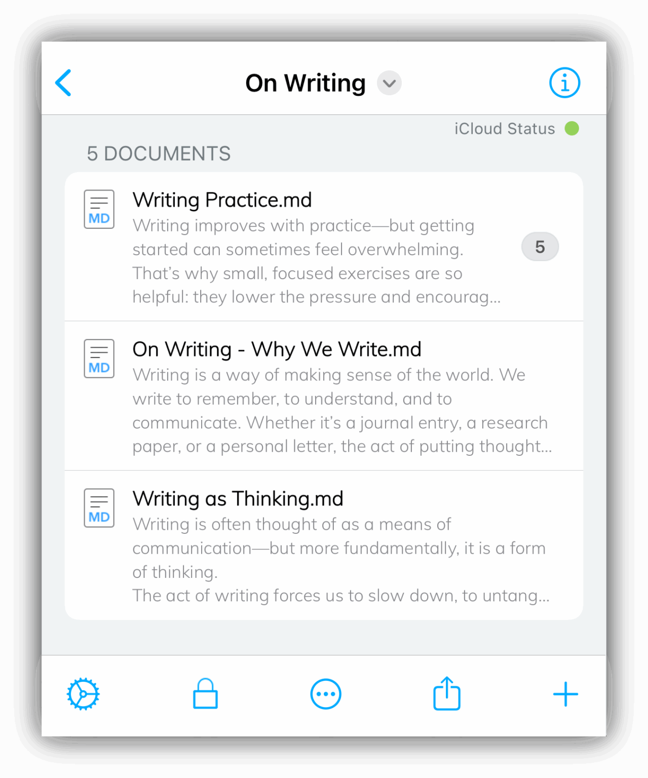 Notebooks 12.8 for iPhone & iPad • Notebooks